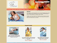 Tablet Screenshot of feelingpampered.com